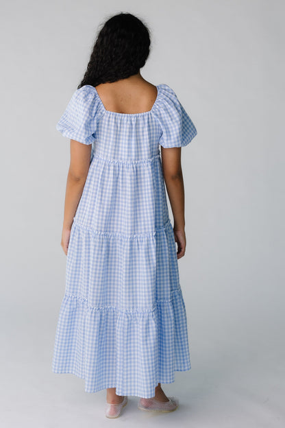 Brass & Roe Charity Tiered Midi Dress