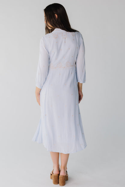 Citrus Dori Embroidered Dress