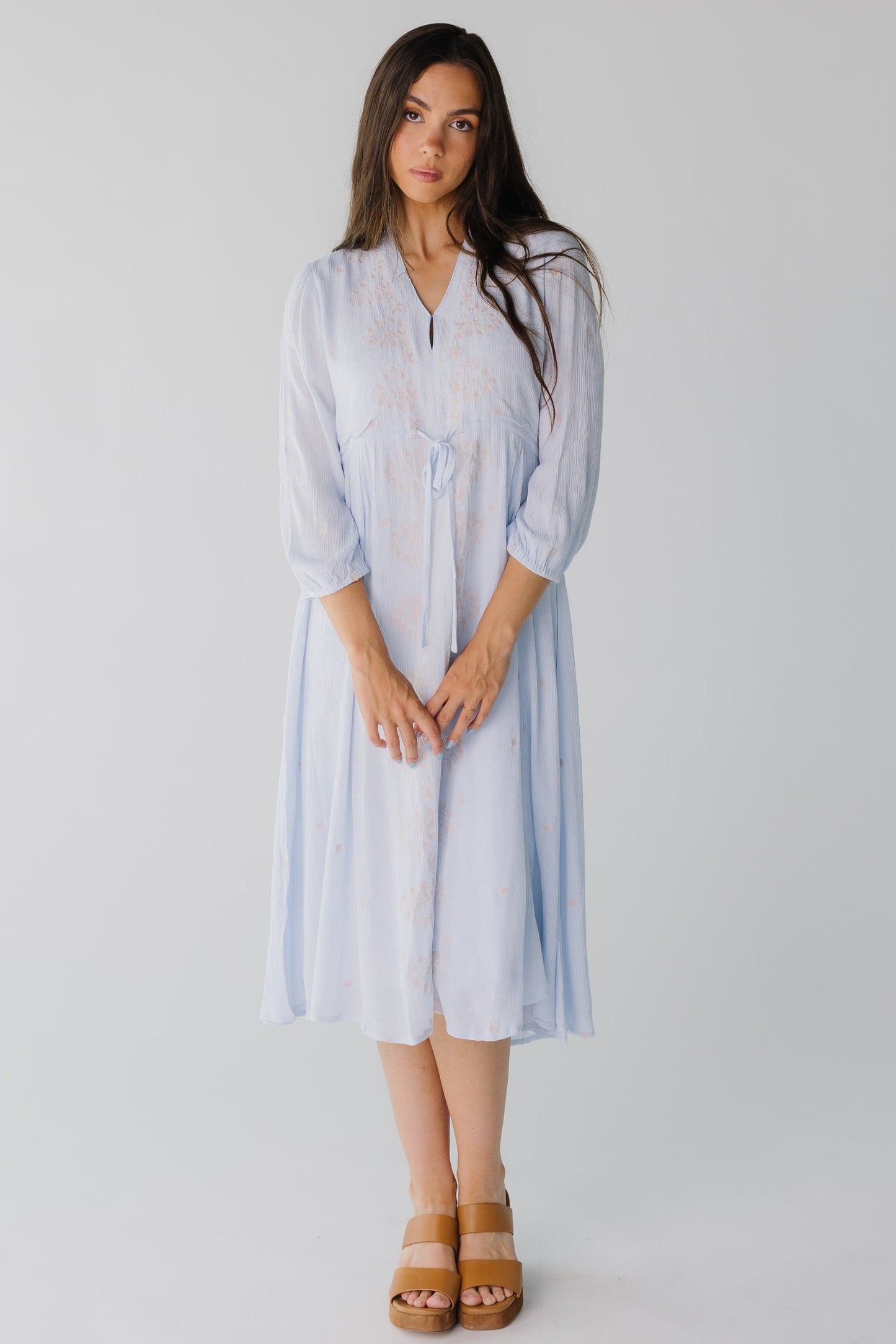 Citrus Dori Embroidered Dress