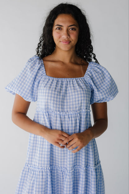 Brass & Roe Charity Tiered Midi Dress