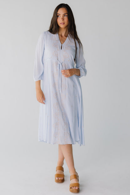 Citrus Dori Embroidered Dress
