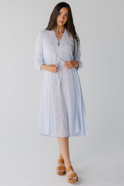 Citrus Dori Embroidered Dress